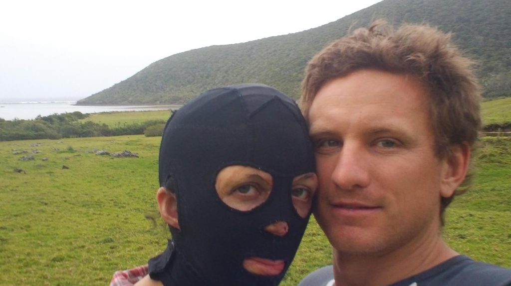 Turia Pitt and Michael Hoskin